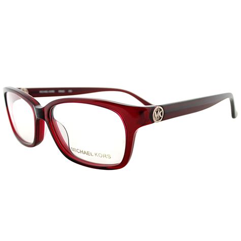 Michael Kors MK842 604 Eyeglasses in Burgundy Red